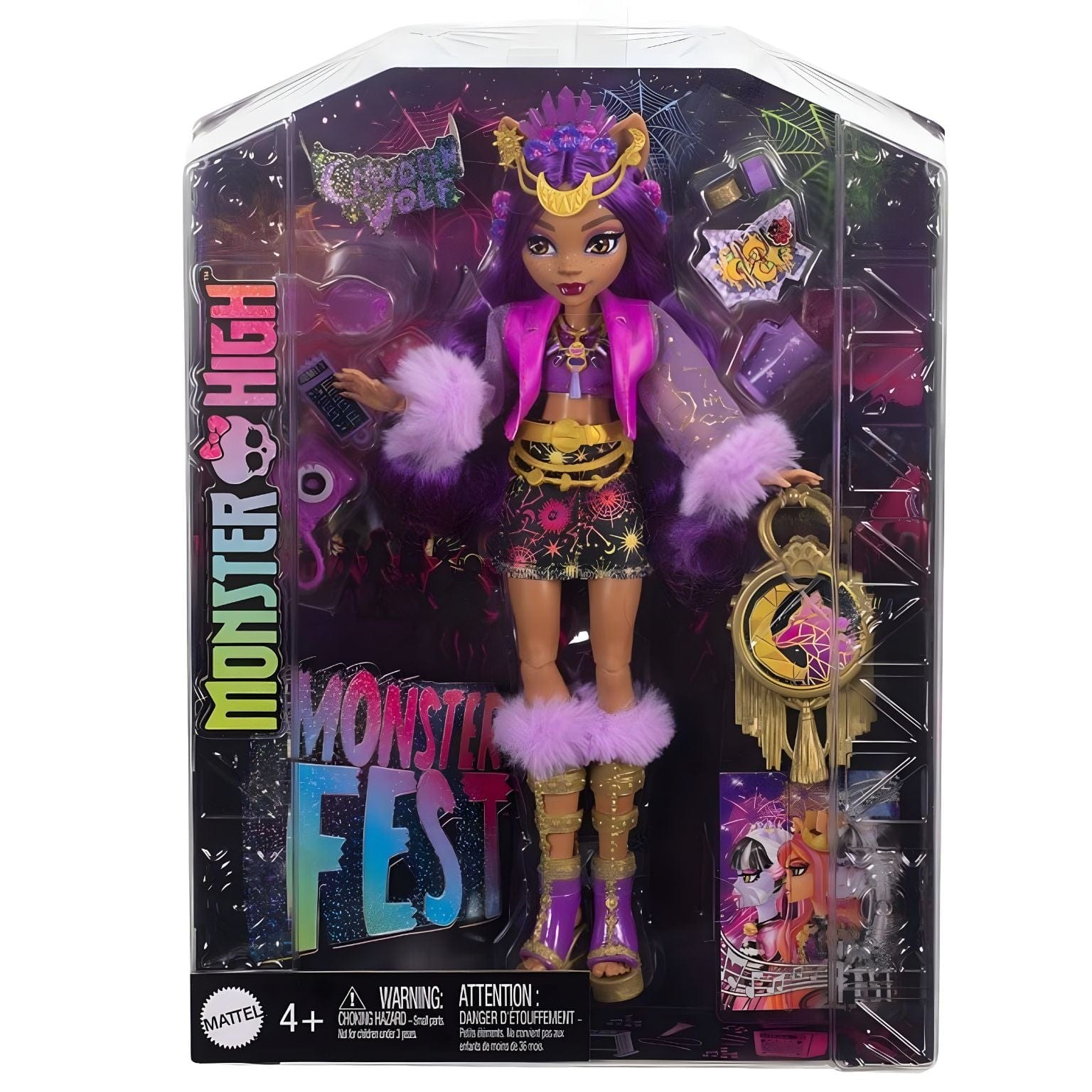 Monster High Festa Monstruosa - Clawdeen Wolf-0