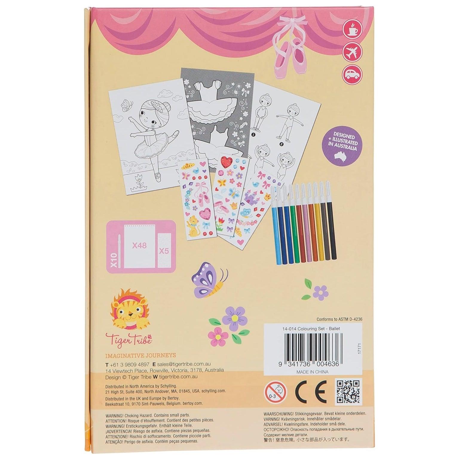Conjunto Colorir - Ballet-3