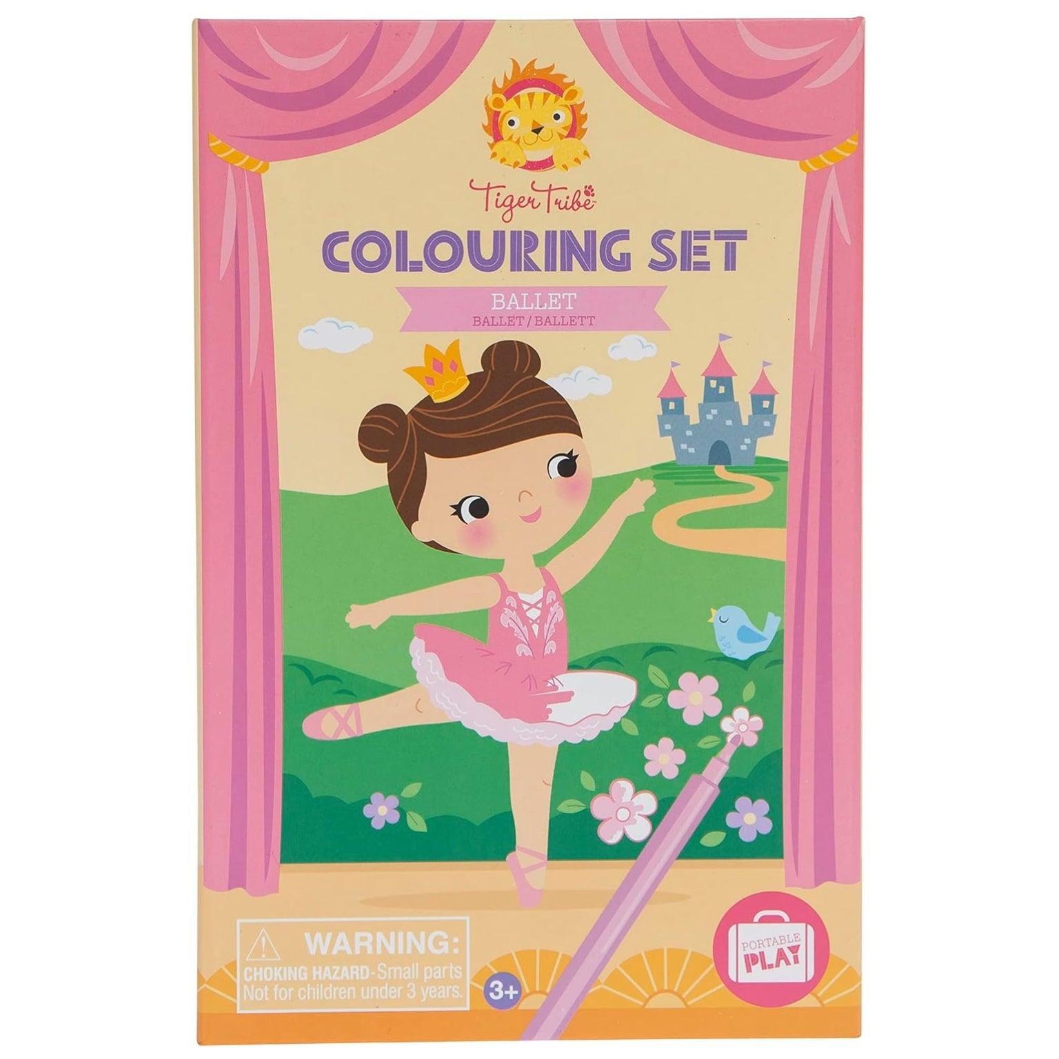 Conjunto Colorir - Ballet-0
