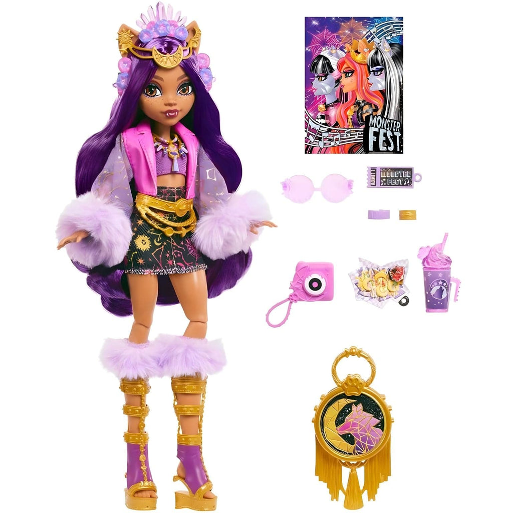 Monster High Festa Monstruosa - Clawdeen Wolf-2